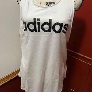 NWT WHITE LADIES ADIDAS TANK TOP